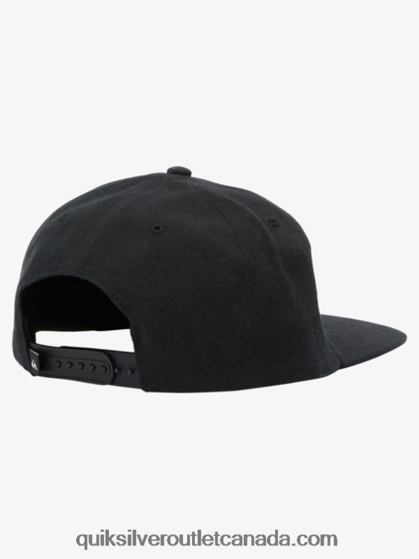 CA Quiksilver Men Fortune Snapback Hat black TX4R2548