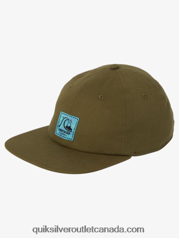 CA Quiksilver Men Gregg Kaplan Baseball Hat thyme TX4R21251