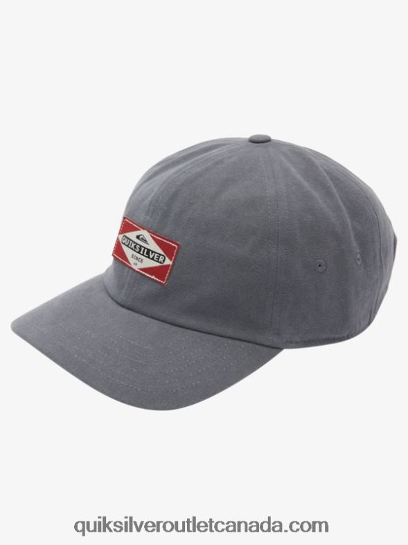 CA Quiksilver Men Highest Peak Trucker Hat iron gate TX4R21144