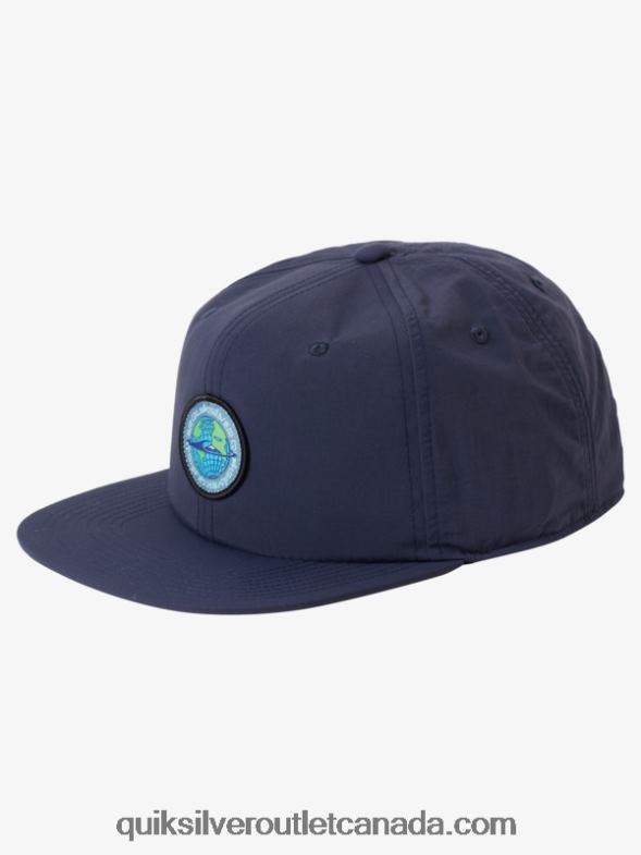 CA Quiksilver Men Hydro Smart Snapback Hat navy blazer TX4R21701