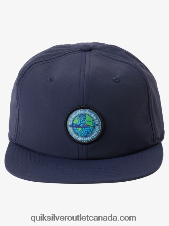 CA Quiksilver Men Hydro Smart Snapback Hat navy blazer TX4R21701
