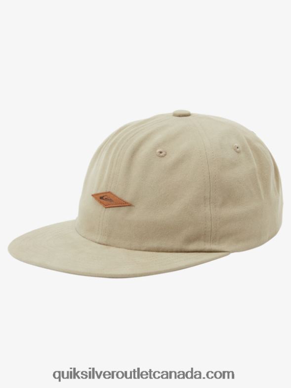 CA Quiksilver Men Lost Coast Baseball Hat olive gray TX4R2470
