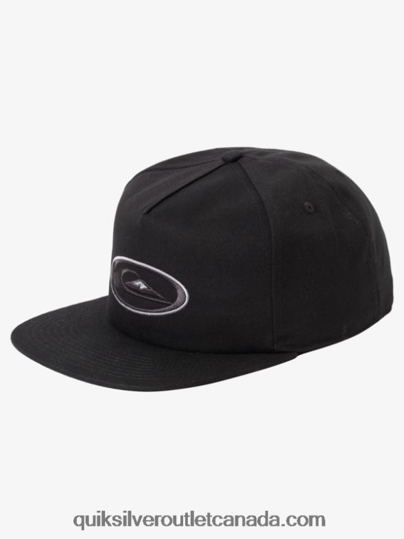 CA Quiksilver Men Mean Doggin Snapback Hat black TX4R21695