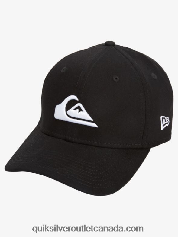 CA Quiksilver Men Mountain & Wave Stretch Fit Cap black/white TX4R21679