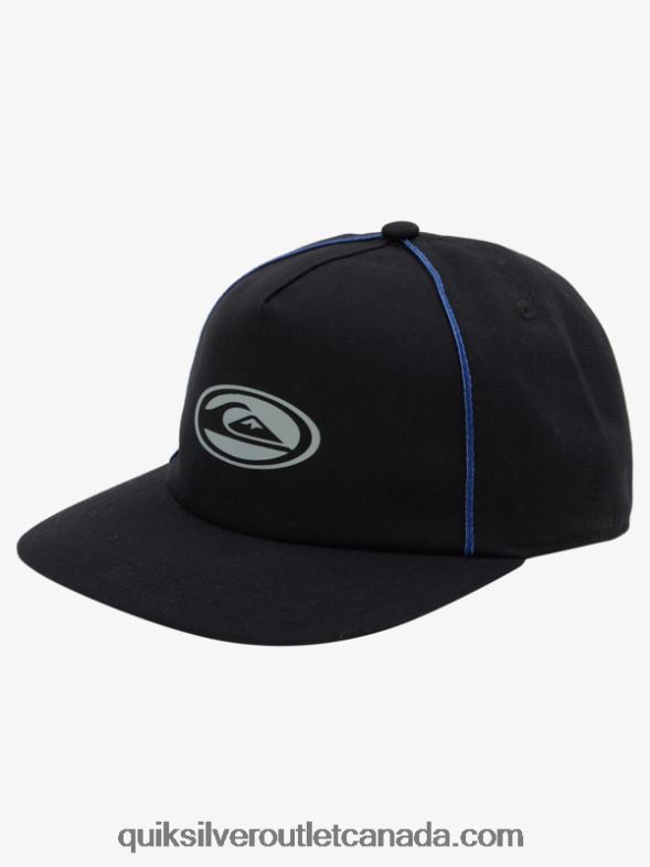 CA Quiksilver Men Screener Snapback Hat black TX4R21200
