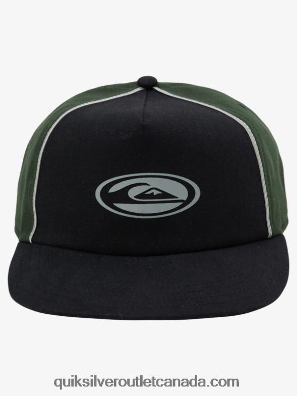 CA Quiksilver Men Screener Snapback Hat foliage TX4R21201