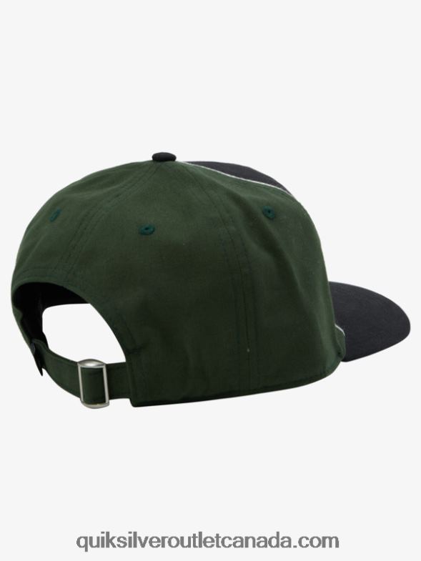 CA Quiksilver Men Screener Snapback Hat foliage TX4R21201