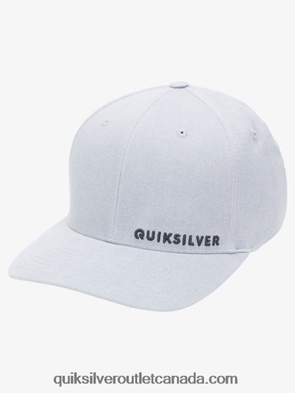 CA Quiksilver Men Sidestay Flexfit Hat heather grey TX4R21653