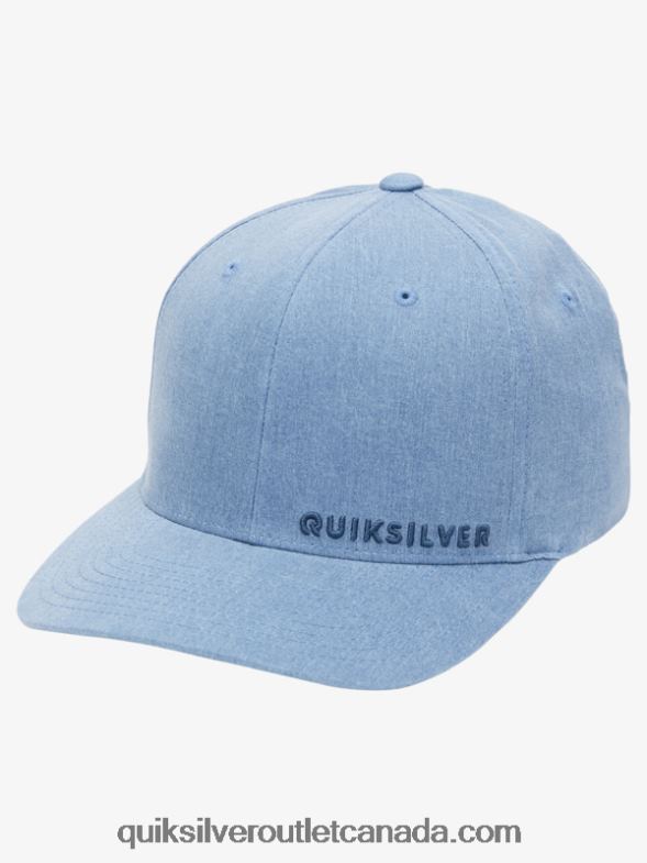 CA Quiksilver Men Sidestay Flexfit Hat navy blazer TX4R21654