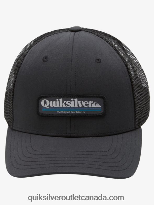 CA Quiksilver Men Stern Catch Trucker Hat black TX4R2965