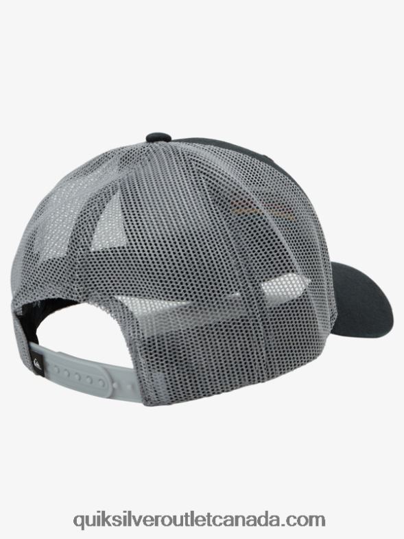CA Quiksilver Men Stringer Trucker Hat black TX4R21194