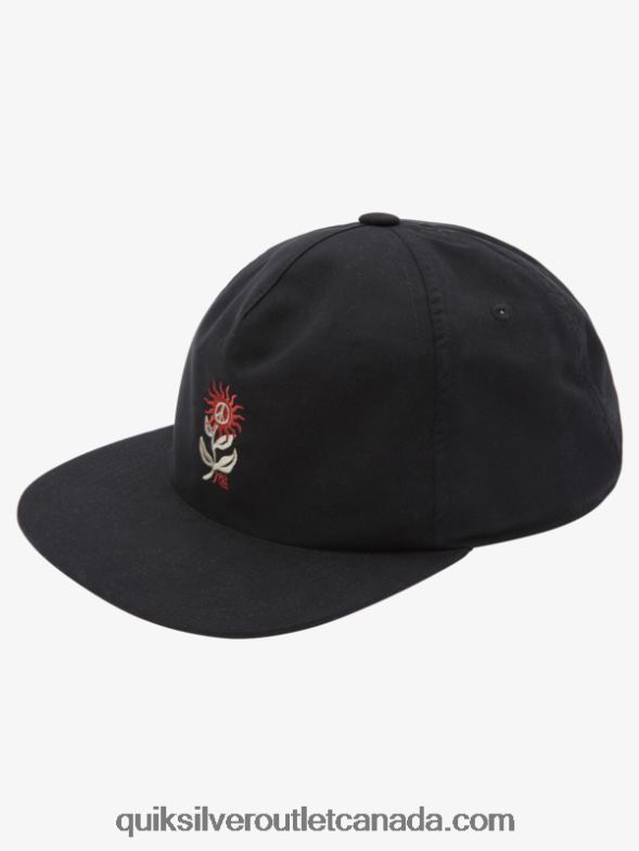 CA Quiksilver Men Surfwash Snapback Hat black TX4R2988