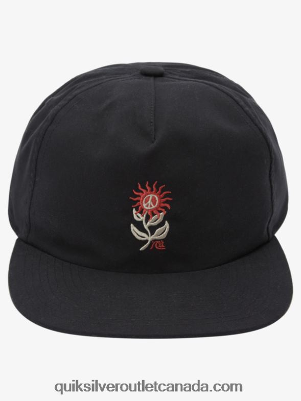 CA Quiksilver Men Surfwash Snapback Hat black TX4R2988