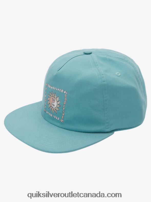 CA Quiksilver Men Surfwash Snapback Hat brittany blue TX4R2987