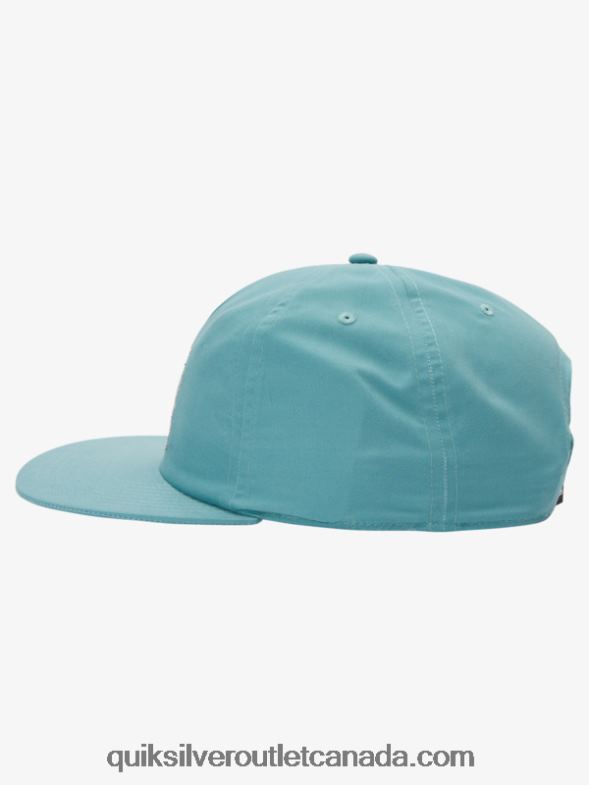 CA Quiksilver Men Surfwash Snapback Hat brittany blue TX4R2987