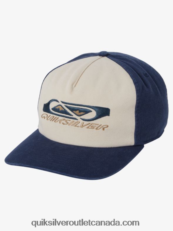 CA Quiksilver Men Take A Hike Baseball Hat navy blazer TX4R21150