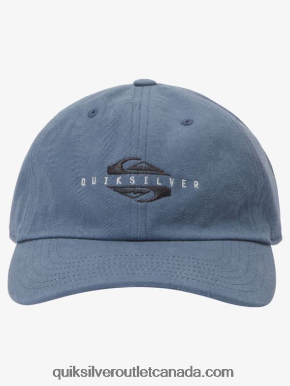 CA Quiksilver Men Waxed Off Baseball Hat bering sea TX4R2567