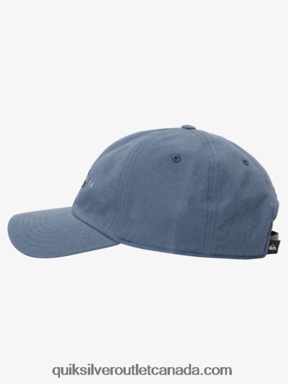 CA Quiksilver Men Waxed Off Baseball Hat bering sea TX4R2567