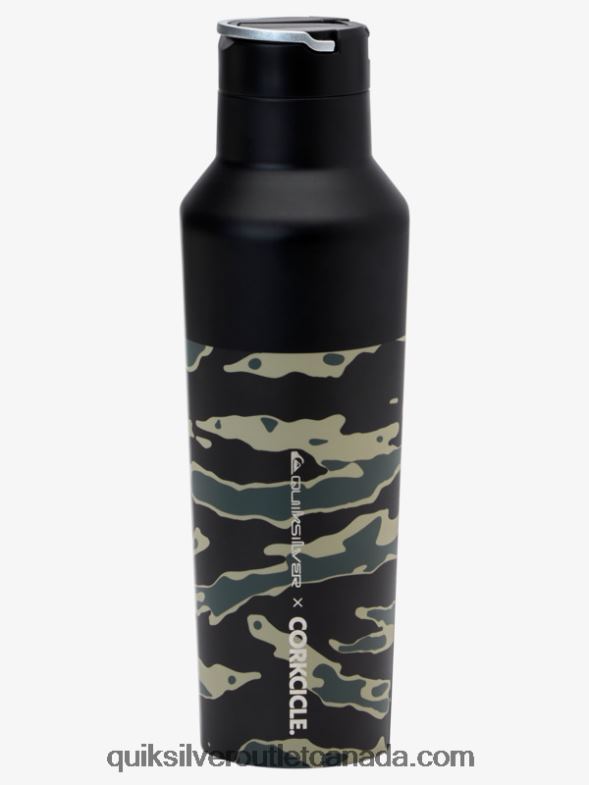 CA Quiksilver x Corkcicle Men Water Bottle camo print crucial battle TX4R21182
