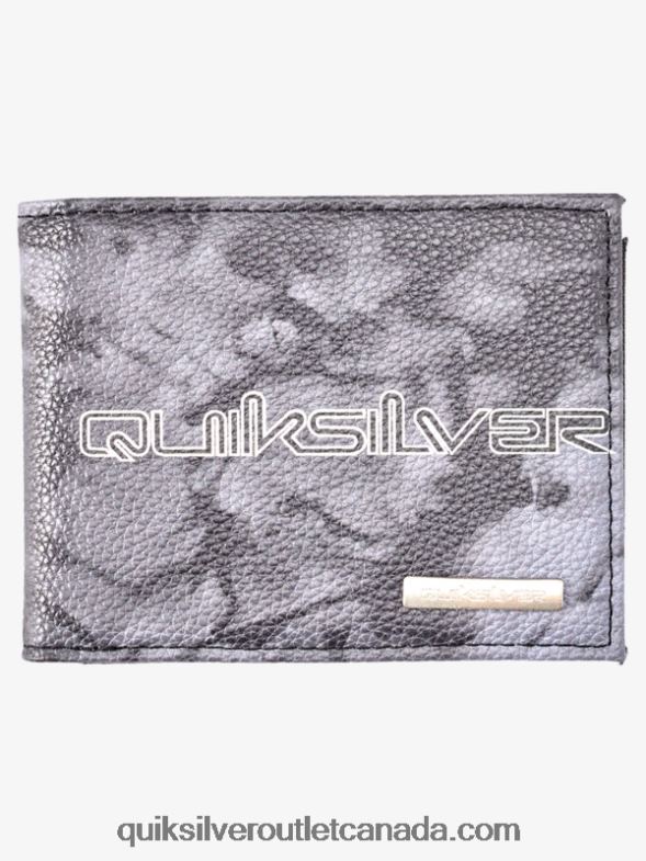 CA Quiksilver Men Freshness Tri-Fold Wallet black/white TX4R2728