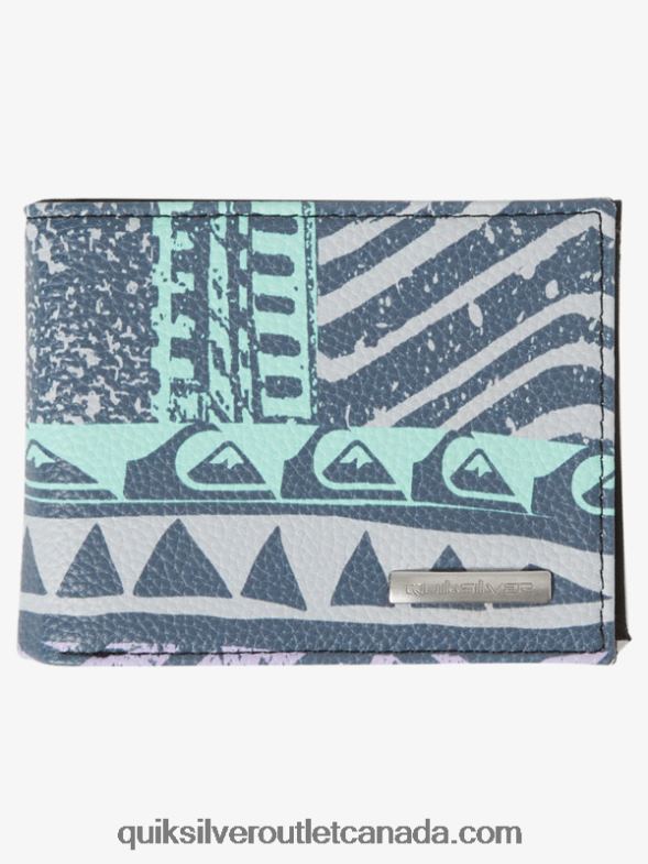 CA Quiksilver Men Freshness Tri-Fold Wallet midnight navy TX4R2729