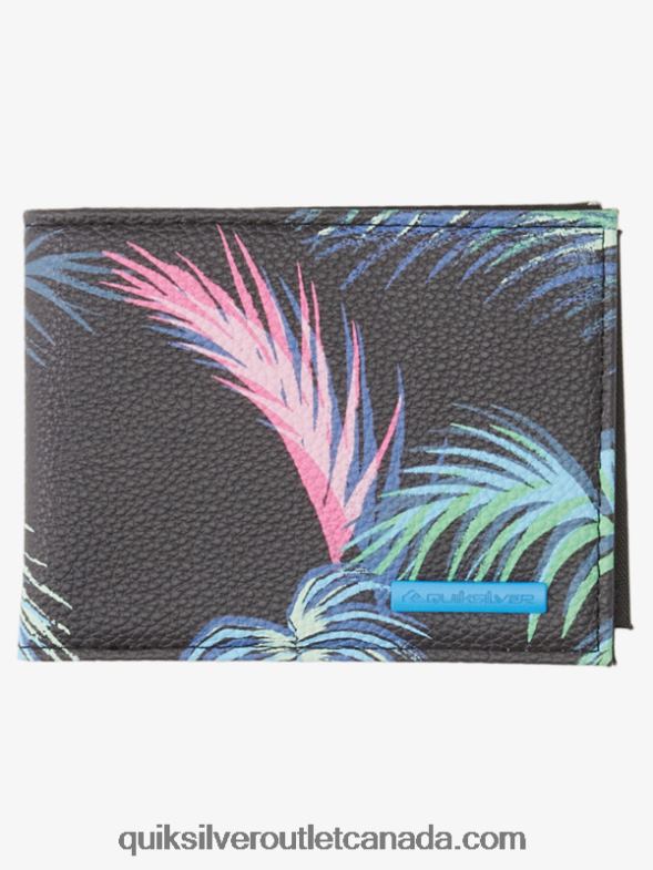 CA Quiksilver Men Freshness Tri-Fold Wallet tarmac TX4R2726