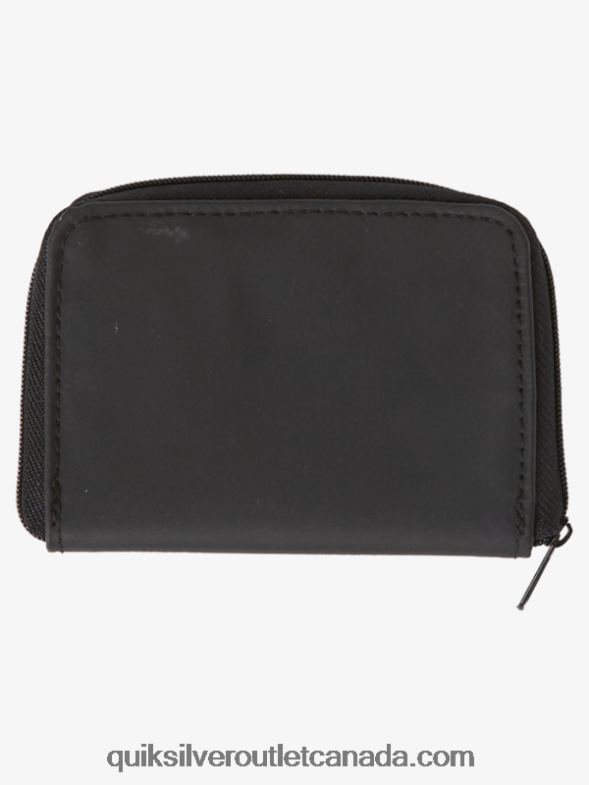 CA Quiksilver Men Safety Net Zip Wallet black TX4R21234