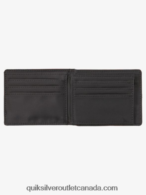 CA Quiksilver Men Stitchy Tri-Fold Wallet rubber TX4R2908
