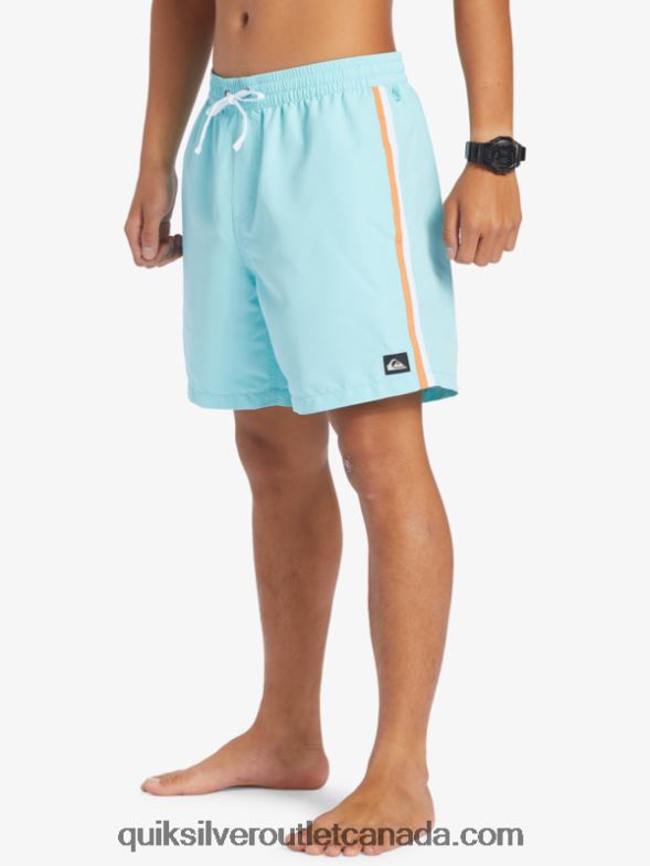 CA Quiksilver Men Beach Please 17 Volleys angel blue TX4R2279