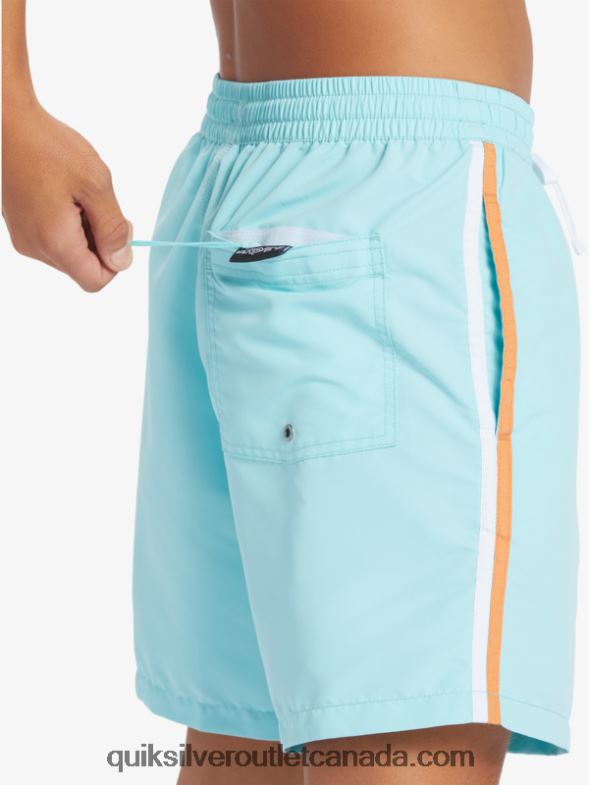 CA Quiksilver Men Beach Please 17 Volleys angel blue TX4R2279