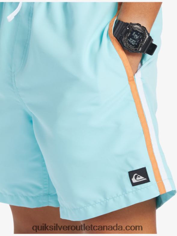 CA Quiksilver Men Beach Please 17 Volleys angel blue TX4R2279