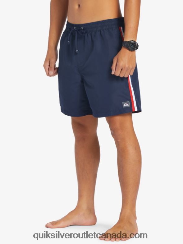 CA Quiksilver Men Beach Please 17 Volleys navy blazer TX4R2280