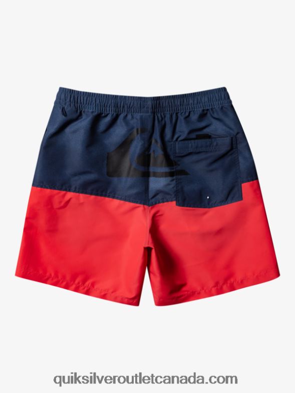 CA Quiksilver Men Butt Logo 17 Volleys navy blazer TX4R2483