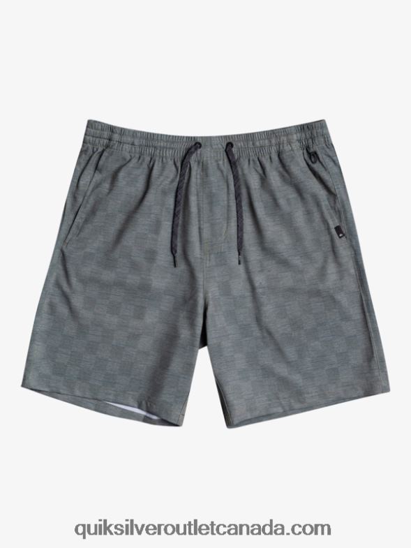 CA Quiksilver Men Elastic Checker 18 Amphibian Boardshorts urban chic TX4R21853