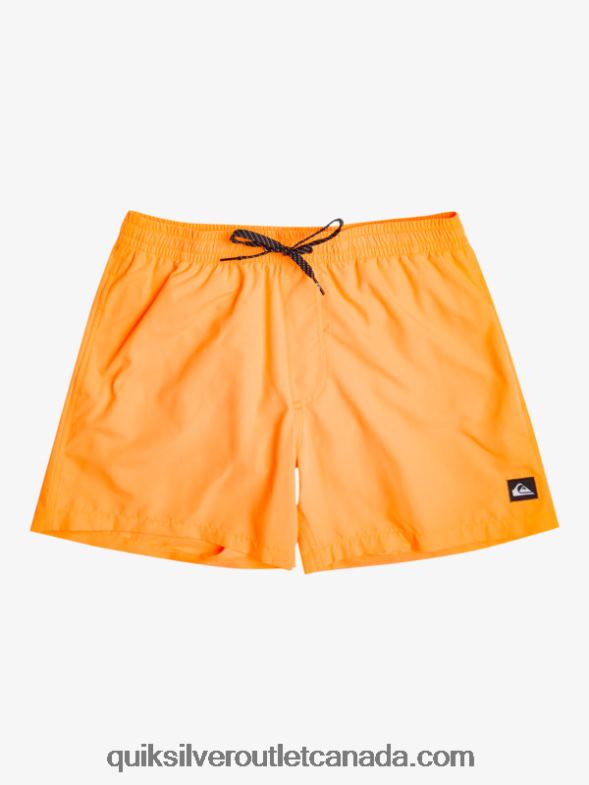 CA Quiksilver Men Everyday 15 Volleys orange pop TX4R2459