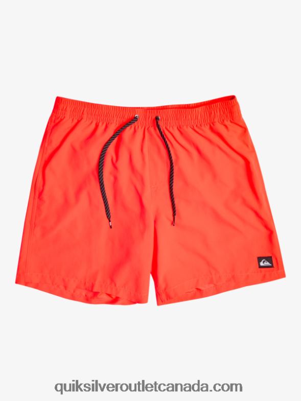 CA Quiksilver Men Everyday 17 Volleys fiery coral TX4R2624