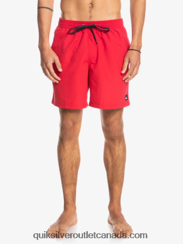 CA Quiksilver Men Everyday 17 Volleys high risk red TX4R2618