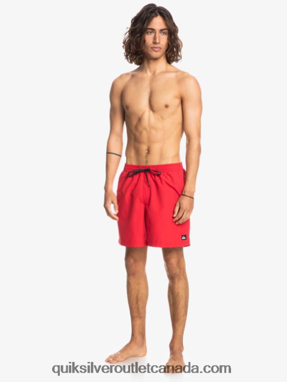 CA Quiksilver Men Everyday 17 Volleys high risk red TX4R2618