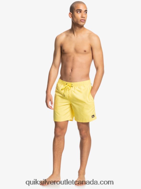 CA Quiksilver Men Everyday 17 Volleys lemon zest TX4R21526