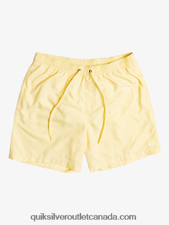 CA Quiksilver Men Everyday 17 Volleys pale banana TX4R2628