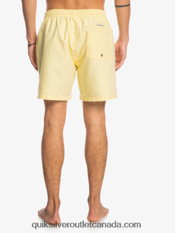CA Quiksilver Men Everyday 17 Volleys pale banana TX4R2628