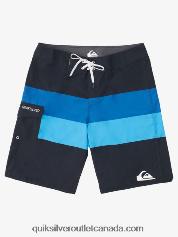 CA Quiksilver Men Everyday 21 Boardshorts black amazon 21 stripe TX4R21541
