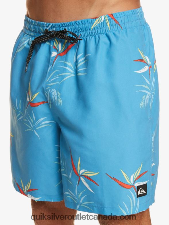 CA Quiksilver Men Everyday Mix 17 Volleys azure blue TX4R2674