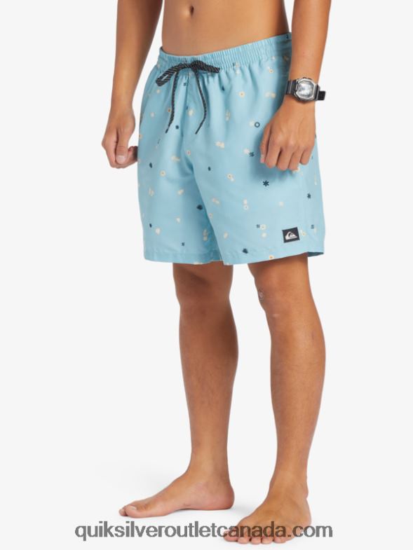 CA Quiksilver Men Everyday Mix 17 Volleys celestial blue TX4R2680
