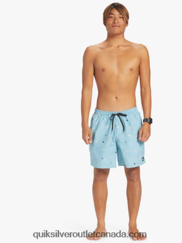 CA Quiksilver Men Everyday Mix 17 Volleys celestial blue TX4R2680