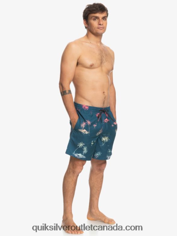 CA Quiksilver Men Everyday Mix 17 Volleys majolica blue TX4R21465