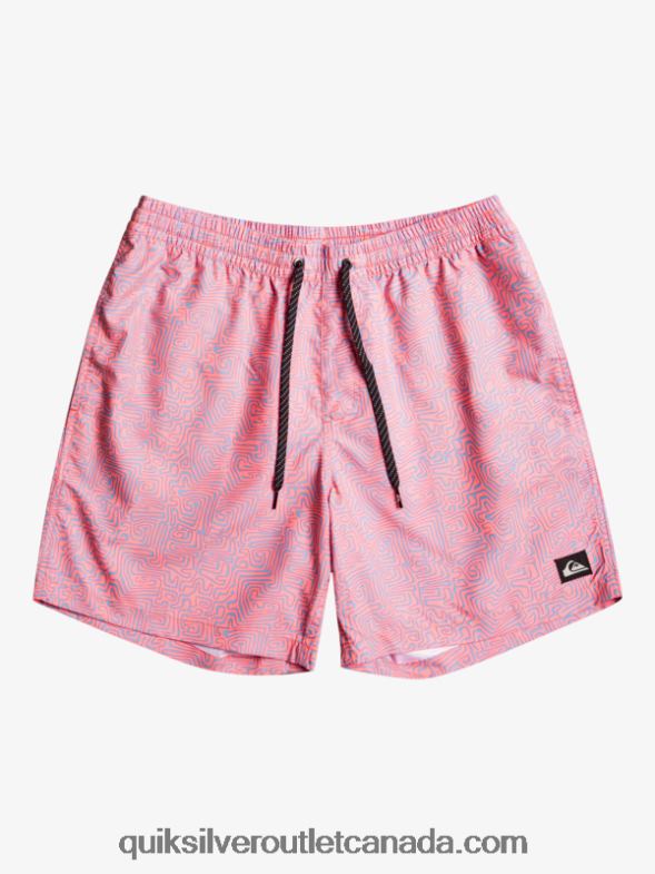 CA Quiksilver Men Everyday Mix 17 Volleys peach whip TX4R21466