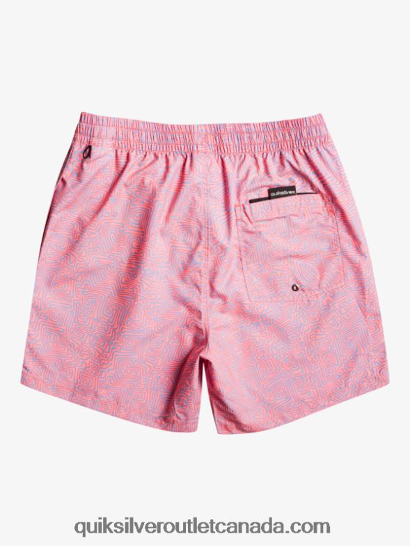 CA Quiksilver Men Everyday Mix 17 Volleys peach whip TX4R21466