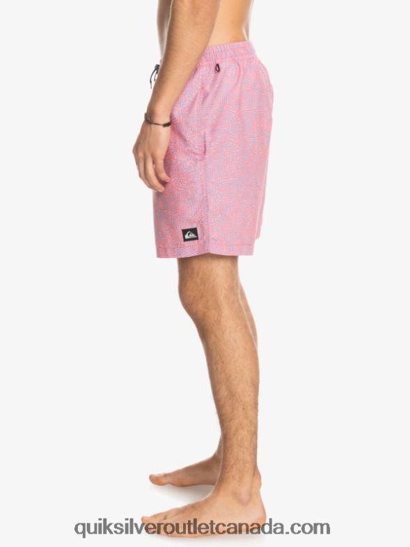 CA Quiksilver Men Everyday Mix 17 Volleys peach whip TX4R21466