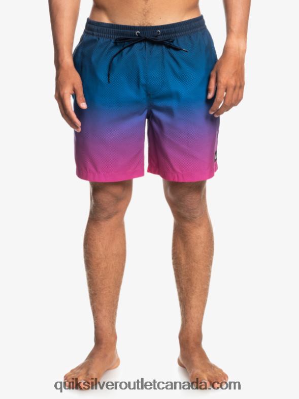 CA Quiksilver Men Everyday Pop Fade 14 Volleys pop fade - navy blazer TX4R21243